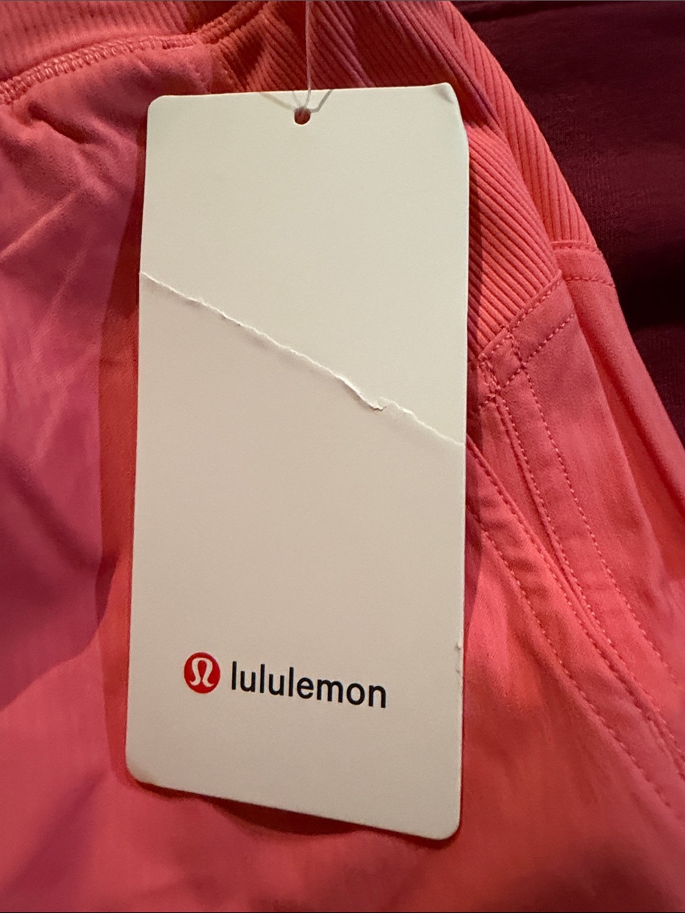 lululemon Dance Studio Mid-Rise Jogger Lined Hot Coral - Picture 3 of 5